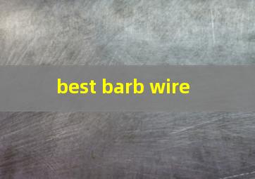  best barb wire